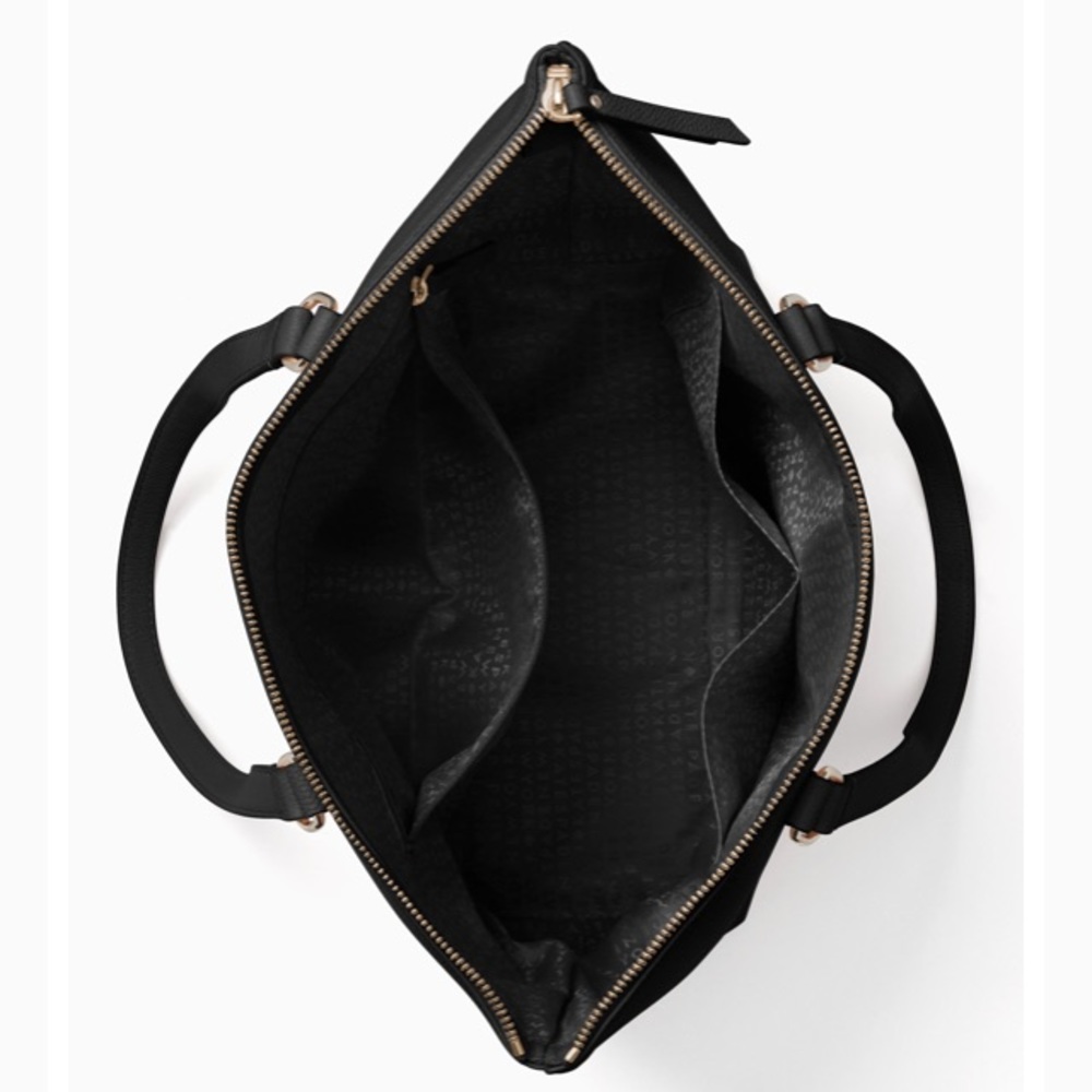 Kate Spade ♠️ NWT Black Logo Tote Bag - Picture 3 of 6
